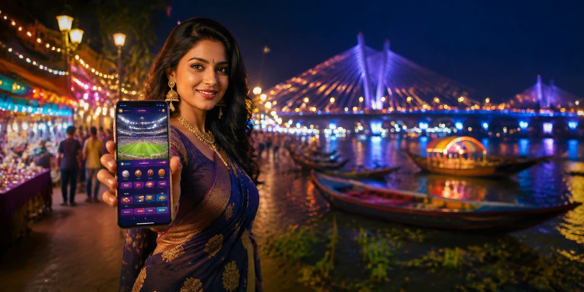 সুন্দরবনের পটভূমিতে স্পোর্টস বেটিং কৌশল পর্যালোচনা করছেন একজন ব্যবহারকারী